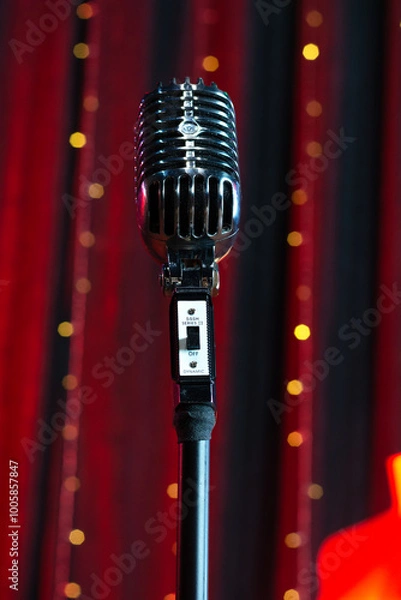 Obraz Retro microphone