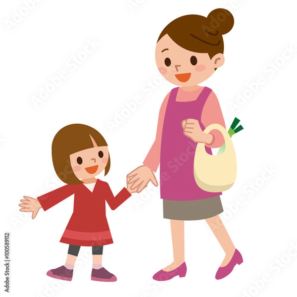 Fototapeta 幸せ家族