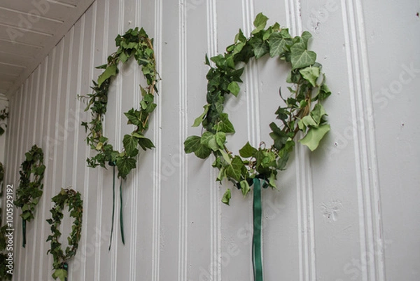 Obraz wreath on the wall