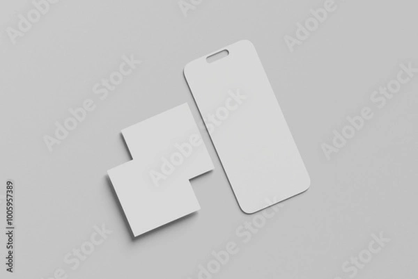 Obraz Blank social media mockup