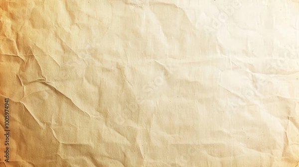 Fototapeta Crumpled Vintage Paper Background Texture