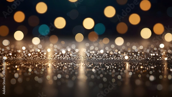 Fototapeta abstract bokeh background, light bokeh background	