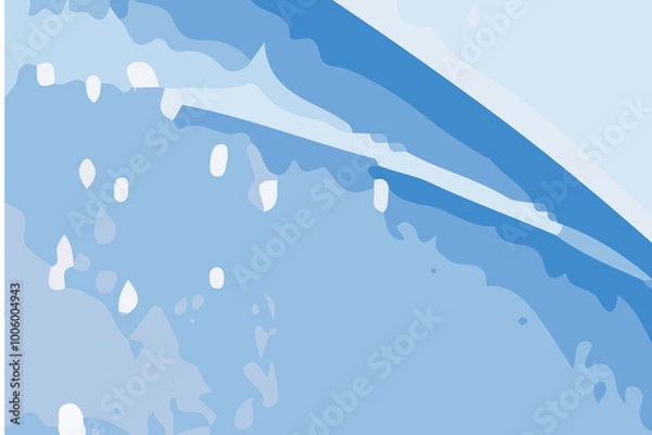 Fototapeta Abstract background with untidy pattern. Vector illustration for banners, posters and wall decorations