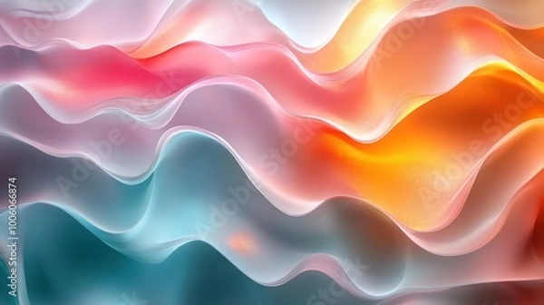 Obraz Abstract Colorful Waves