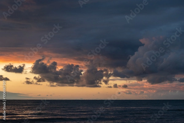 Obraz sunset at the beach