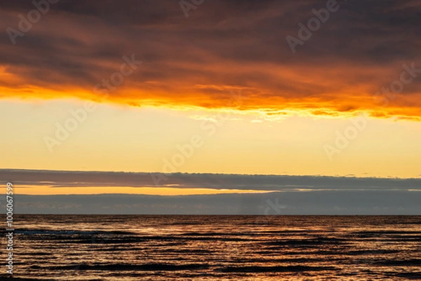 Obraz sunset over the sea