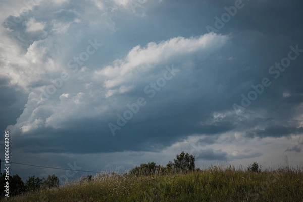 Fototapeta clouds in the sky