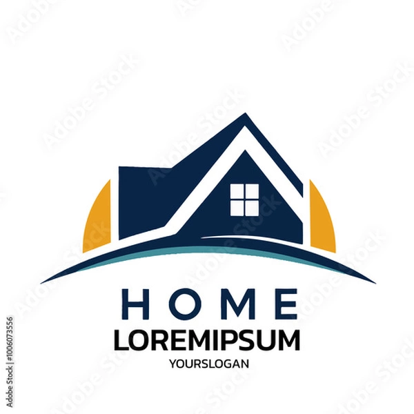 Obraz Home logo design