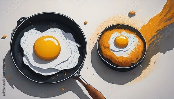 Obraz Fried eggs