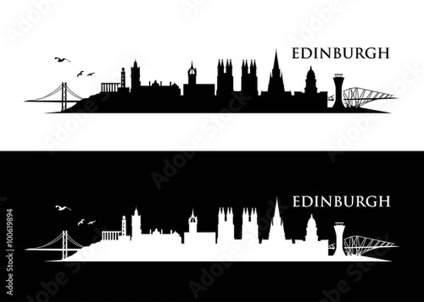 Obraz Edinburgh skyline