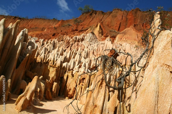 Obraz Red Tsingy Madagaskar 07
