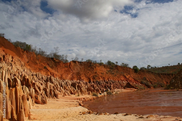 Obraz Red Tsingy Madagaskar 09