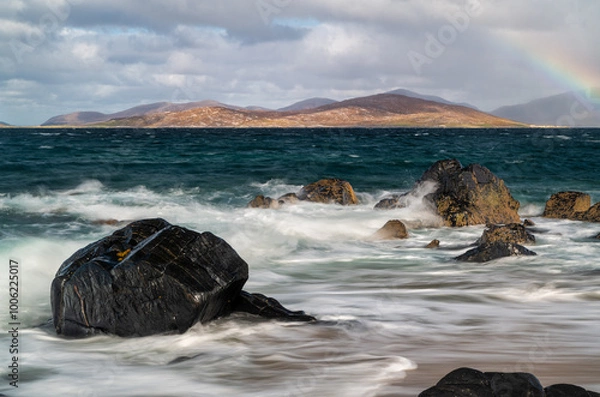 Obraz Hebridean Island Rainbow.