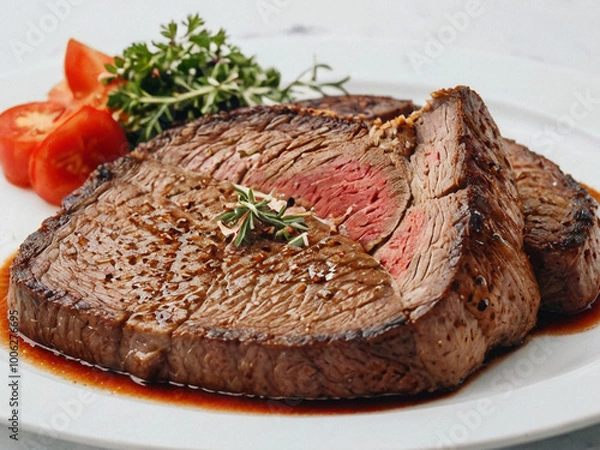 Fototapeta grilled steak