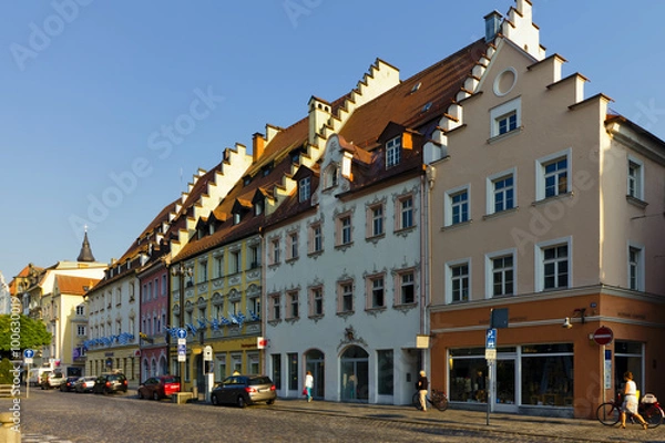 Obraz Widok na miasto Straubing