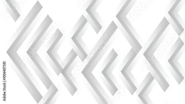 Fototapeta GREY WHITE ABSTRACT BACKGROUND ELEMENT LAYER FOR PRESENTATION DESIGN SUIT FOR BUSINESS PROPOSAL, PARTY SEMINAR TALKS