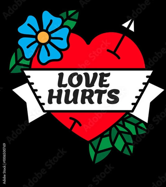 Obraz Love hurts