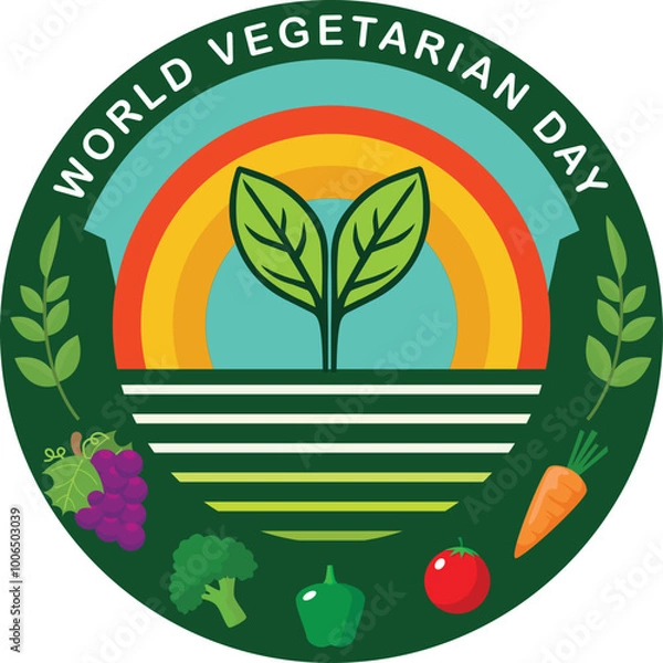 Obraz WORLD VEGETARIAN DAY