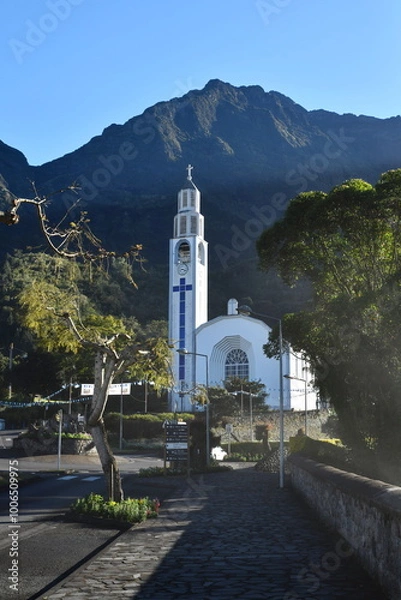 Fototapeta Eglise de Cilaos