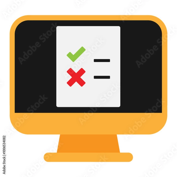 Fototapeta Check Tick Done