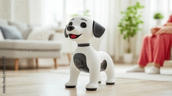 Obraz A robotic companion pet