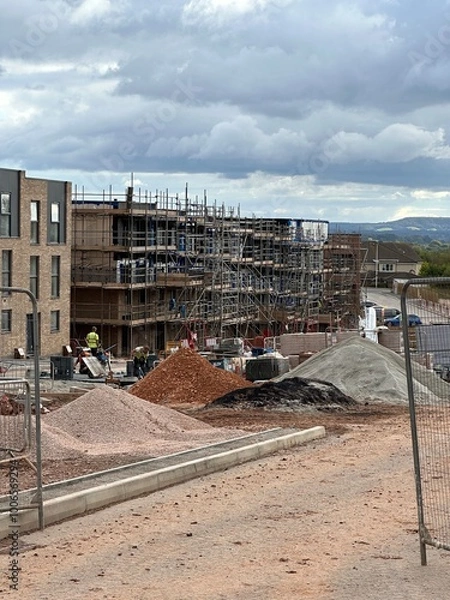 Obraz building site under construction