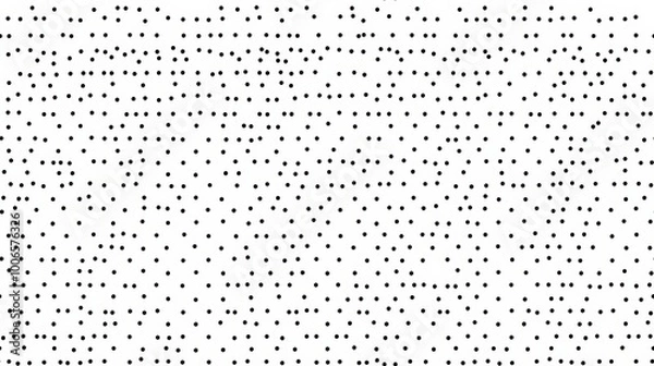 Fototapeta Abstract black dots on white