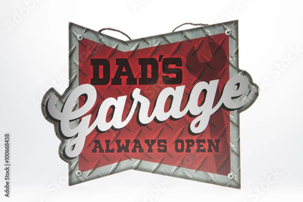 Fototapeta Dad's Garage