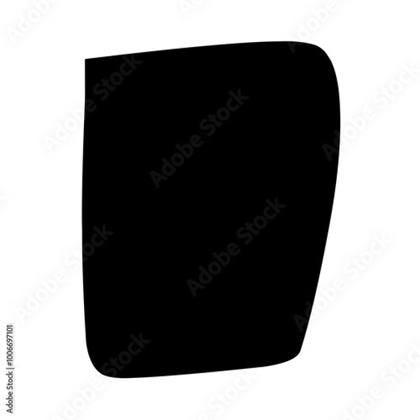 Obraz ink black brush strokes spots dots. Hand drawn vector