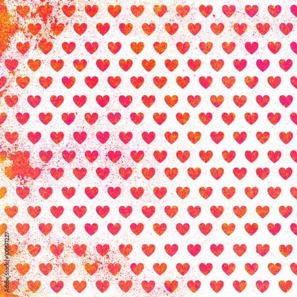 Obraz valentines day background