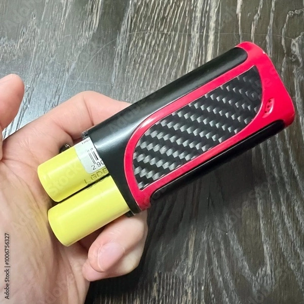 Fototapeta hand with a brush