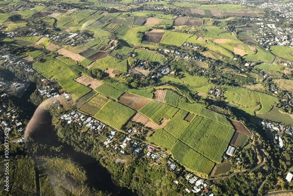 Fototapeta vue d'avion