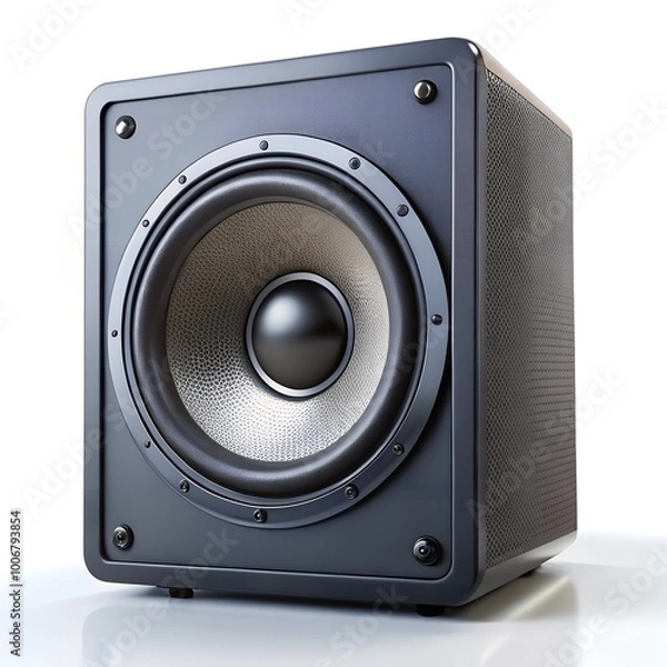 Fototapeta speaker on white background