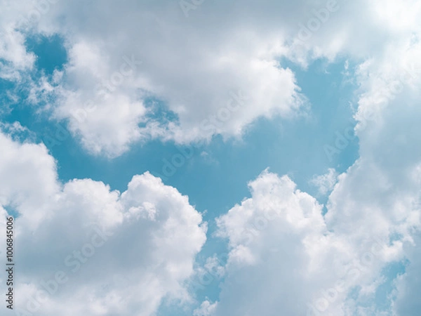 Fototapeta 秋空と雲