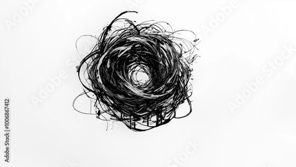 Fototapeta pencil scribbles