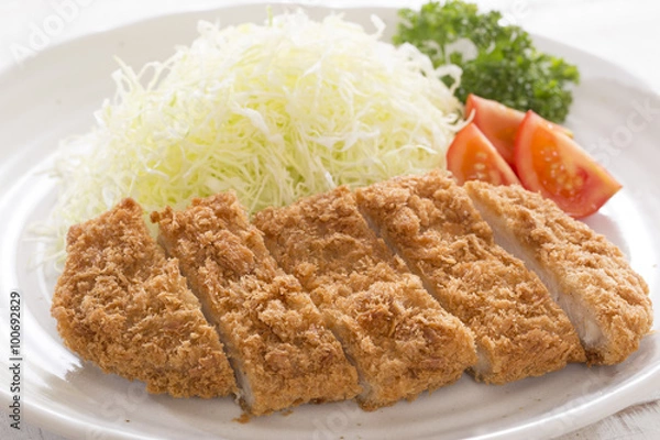 Fototapeta 豚カツ