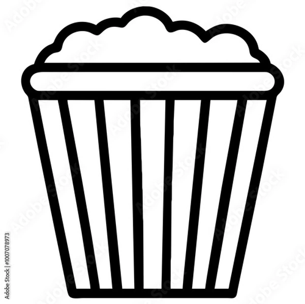 Fototapeta popcorn