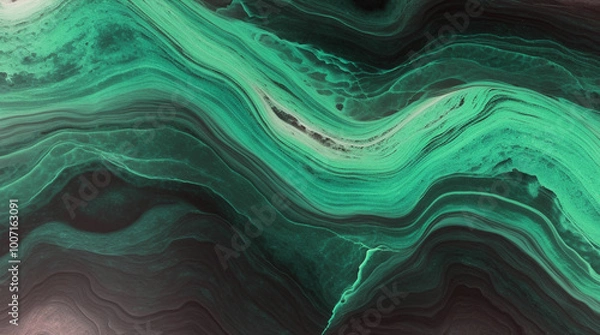 Fototapeta Modern stylish texture, waves background, marble texture	