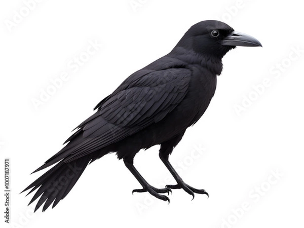 Fototapeta black crow
