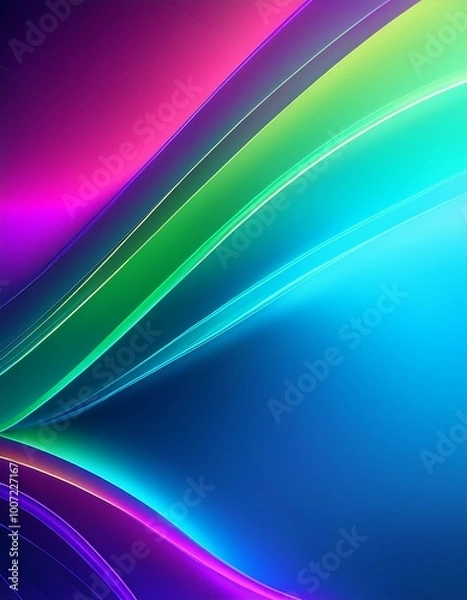 Fototapeta Abstract colorful lines