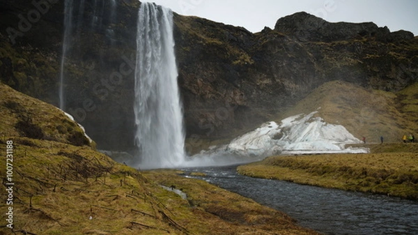 Obraz waterfall Seljalandsfoss