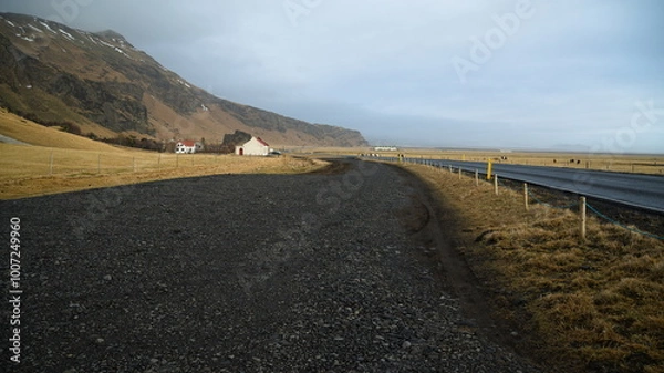 Obraz cave Rutshellir mountain Hrutafell