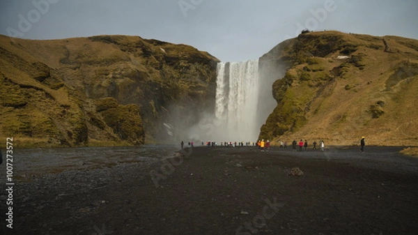 Obraz waterfall Skogafoss