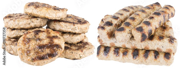 Obraz grilled Bulgarian meatballs