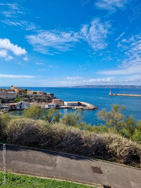 Fototapeta view from the beach