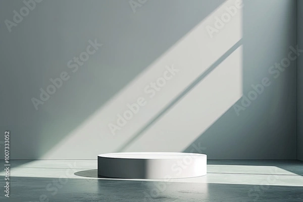 Obraz Isolated pedestal - Showroom concept