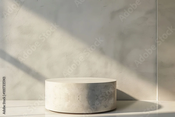 Obraz Isolated pedestal - Showroom concept