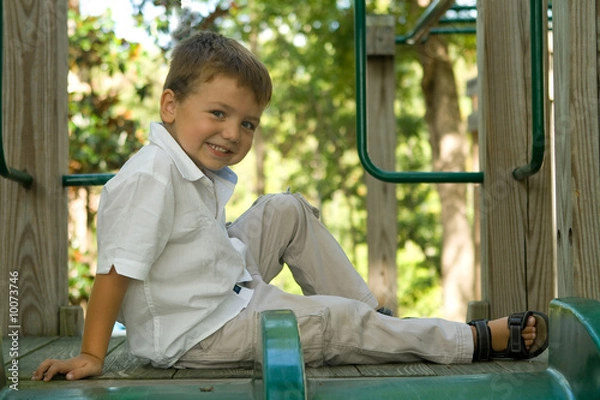 Fototapeta Fun on the playground