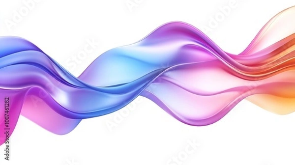 Fototapeta Abstract Colorful Wave