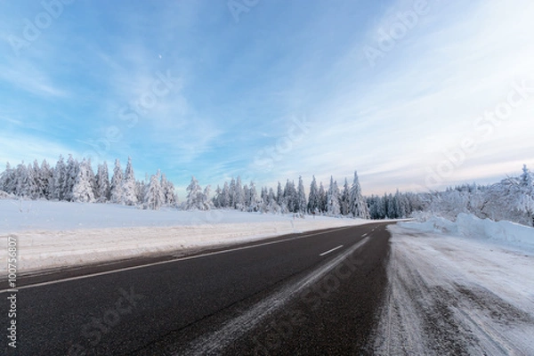 Obraz Winterlandschaft Schwarzwald